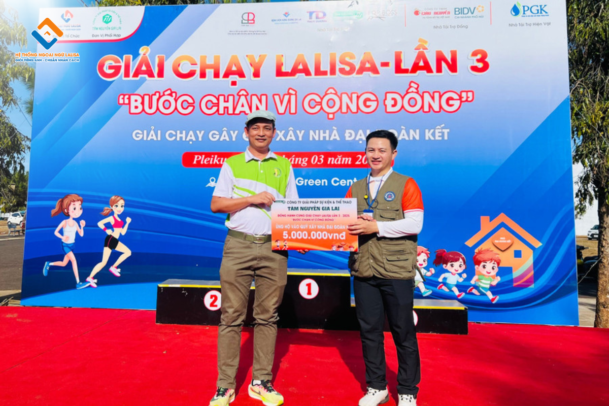  GIẢI CHẠY LALISA LẦN 3 – "BƯỚC CHÂN VÌ CỘNG ĐỒNG"